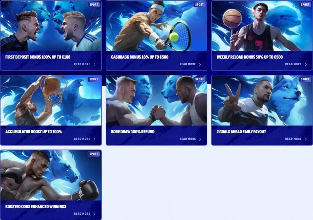 Legiano Sportsbook Promotions