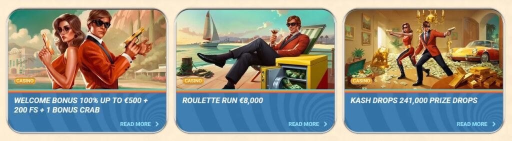 Vegasino Casino Offers