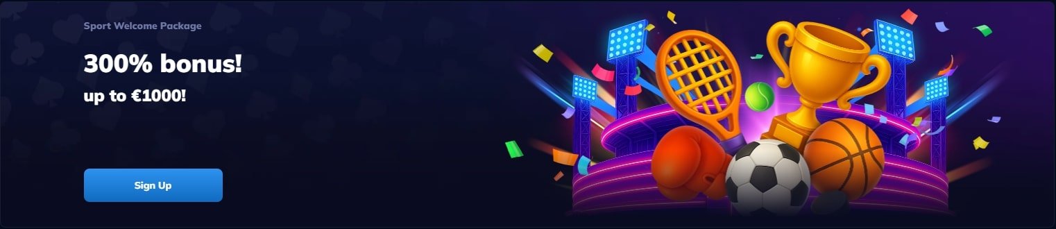 RioAce Sportsbook Welcome Bonus - 300% up to €1,000