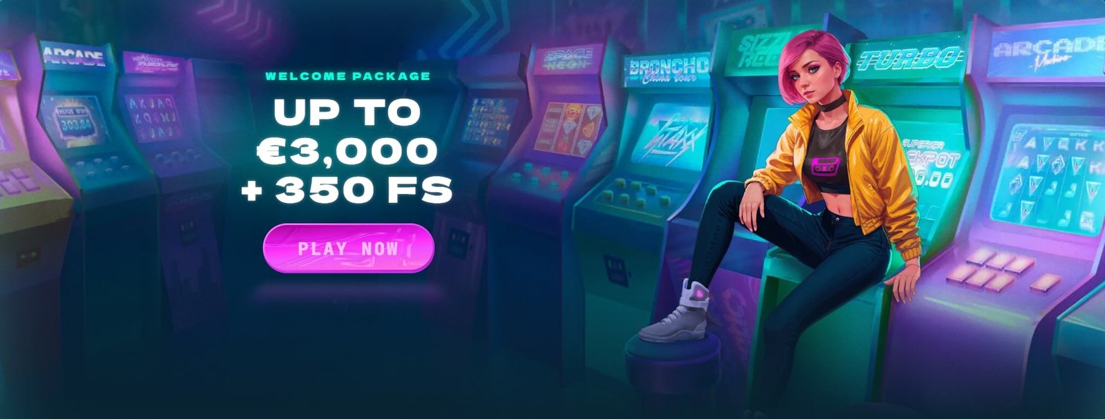 PowerUp Casino Welcome Bonus - 100% up to €1,000 + 100 Free Spins